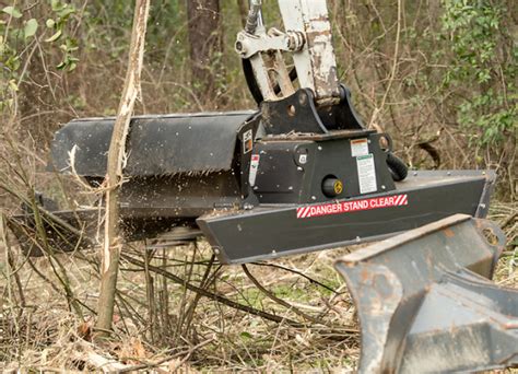 brush cutter attachment for bobcat mini excavator|brush hog for mini excavator.